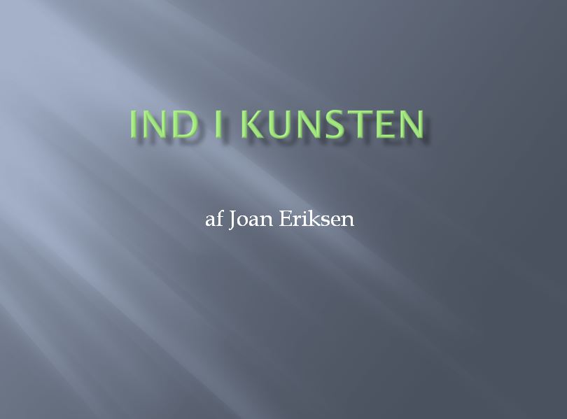 indikunsten