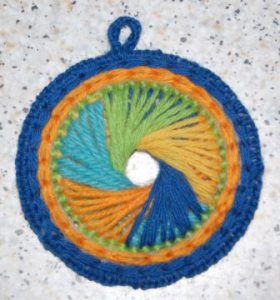 Plastik canvas til broderier