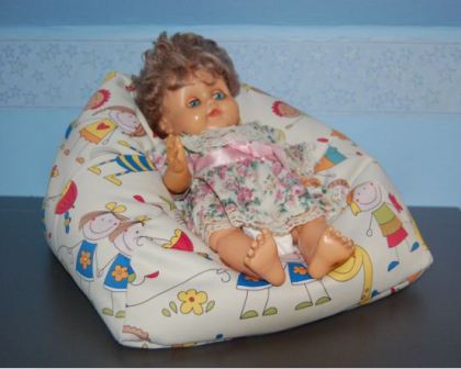 Sy en sækkestop til baby.