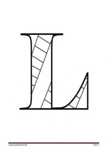 Bogstaver i alfabetet med zendoodle.