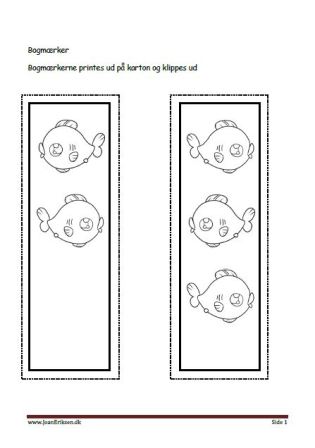 Bogmærker til undervisningen i temaerne Fisk og havdyr