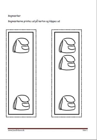 Bogmærker til undervisningen i temaerne mennesket og skole.