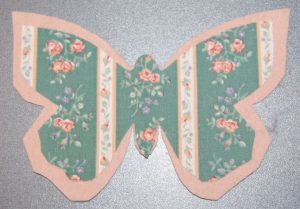 Sy fine sommerfugle i filt og stof. velegnet til håndværk og design.