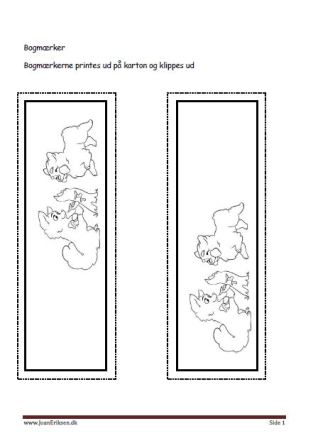 Bogmærker til undervisningen i indskolingen med Alfa og Beta.