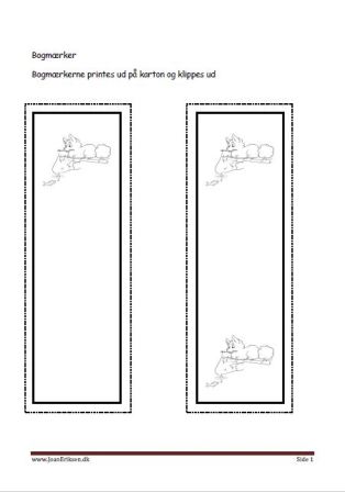 Bogmærker til undervisningen i indskolingen med Alfa og Beta.