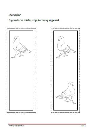 Bogmærker til undervisningen i temaet fugle