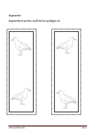 Bogmærker til undervisningen i temaet fugle