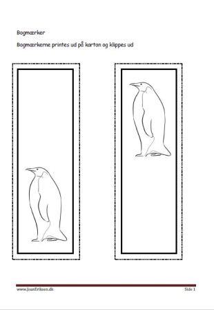 Bogmærker til undervisningen i temaerne, Sydpolen, Fugle