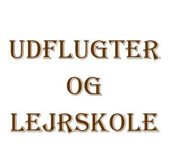 Udflugter og lejerskole. Elevopgaver og information til forskellige steder i Danmark.