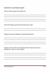 Elevopgaver til kaskelotternes sang af Bent Haller.