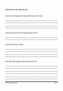 Elevopgaver til kaskelotternes sang af Bent Haller.