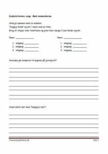 Elevopgaver til kaskelotternes sang af Bent Haller.
