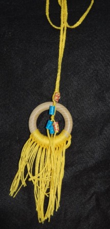 Vejledning til Indianer halskæde, kan bruges i undervisningen i Temaet indianer.