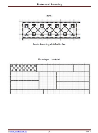 Korssting, Petit point, Håndværk og Design. Undervisning, Bort, Udfordring,