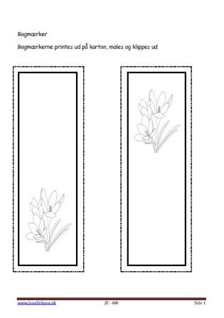 Vimpel til ophængning i klasseværelset. Undervisning i temaerne. forår og blomster.