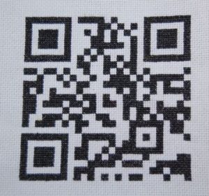 Korssting, Petit point, Håndværk og Design. Undervisning, QR kode