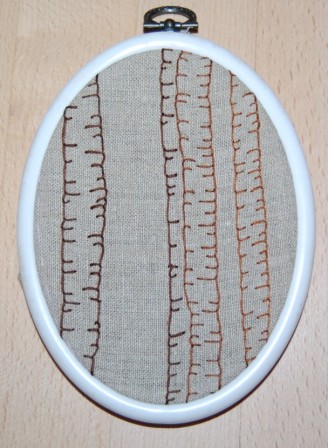 Verdensbroderidag, Skolernes broderidag. Biodiversitet. Frit broderi i Håndværk og design. Træ
