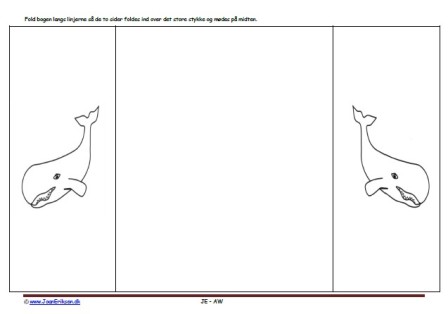 Undervisning, Indskoling, Mellemtrin, Udeskole, Foldebog, Kaskelot hval. Kaskelotternes sang,