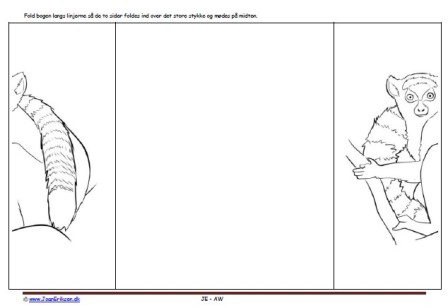 Undervisning, Indskoling, Mellemtrin, Udeskole, Foldebog, Zoologisk have, Madagaskar,