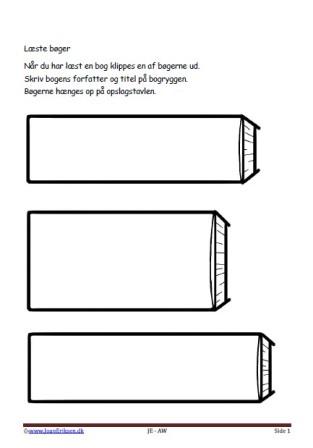 Undervisning. Indskolinh, Mellemtrin, Visuel læsemål,