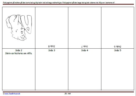 Foldebog, Undervisning, Indskoling, Alfa og Beta,