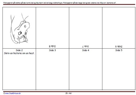 Foldebog, Undervisning, Indskoling, Hest, Landbrug, Pattedyr