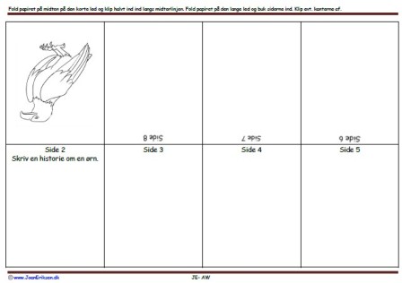 Foldebog, Undervisning, Indskoling, Ørn, Fugle,