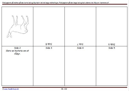 Foldebog, Undervisning, Indskoling, Zoologisk have, Skoven, Rådyr,