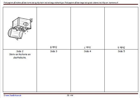 Foldebog, Undervisning, Indskoling, Pirater og sørøver, Eventyr