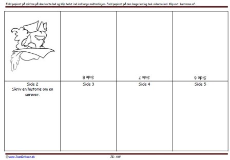 Foldebog, Undervisning, Indskoling, Pirater og sørøver,