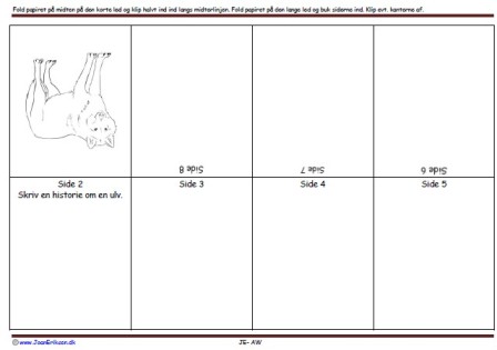Foldebog, Undervisning, Indskoling, Zoologisk have, Ulv, Pattedyr,