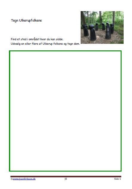Undervisnings opgaver og informationer om Ulkerupfolkene.