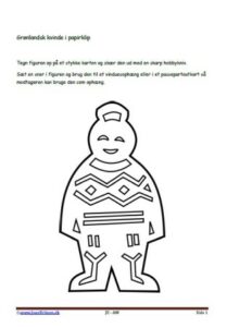 Papirklip til temaet Grønland og mennesket