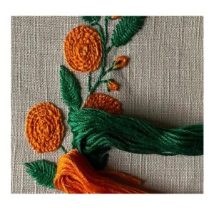 Kits og mønster til Frit broderi